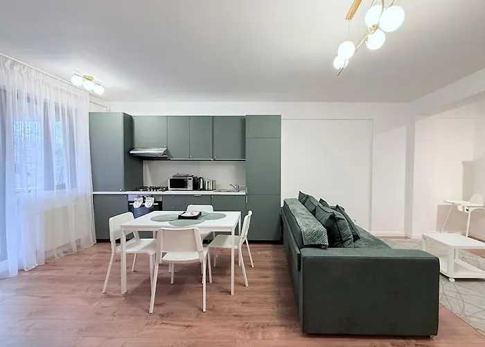 Apartment Olive I At Groundfloor With Balcony Bucharest